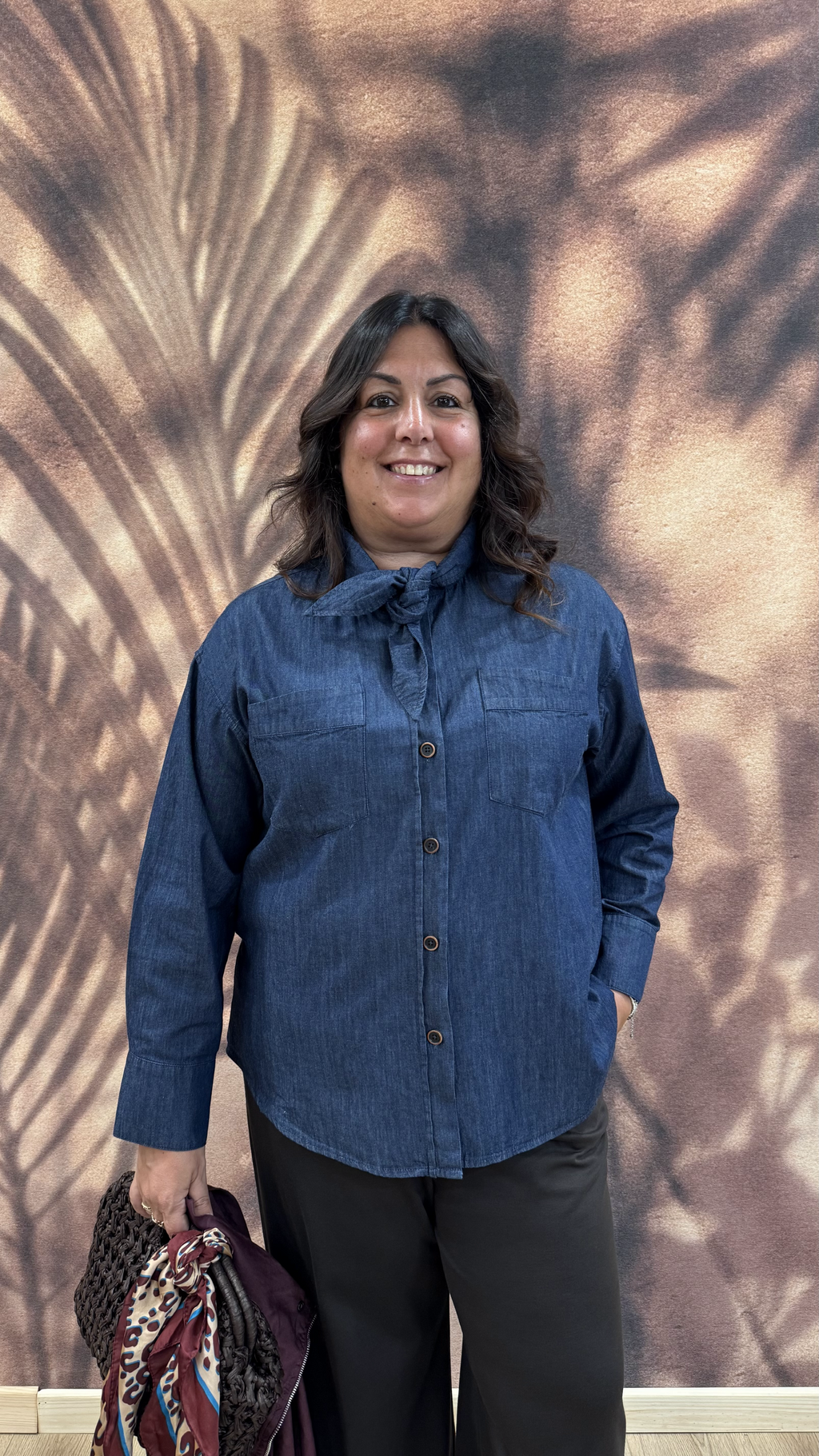 GIULIA - Camicia in Chambray