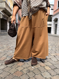 PANTALONI - in Cotone a Palazzo