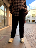 COSTANZA - Pantaloni in punto Milano di viscosa