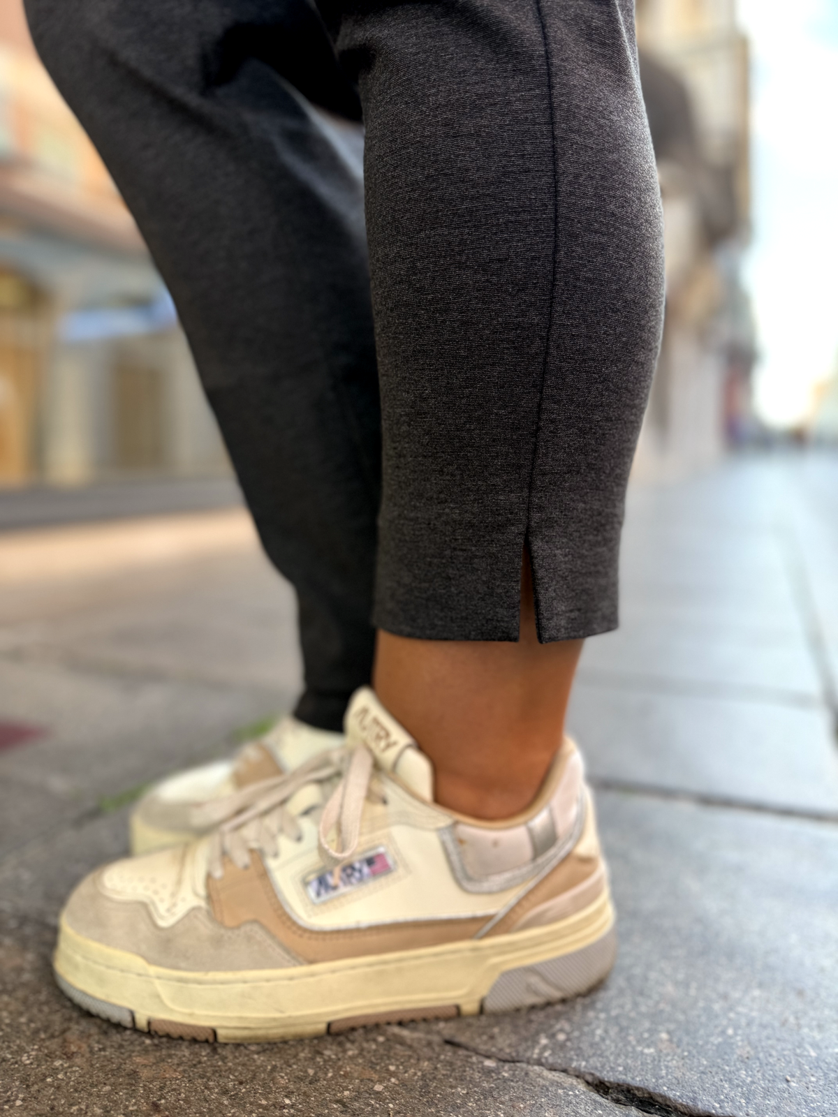 COSTANZA - Pantaloni in punto Milano di viscosa