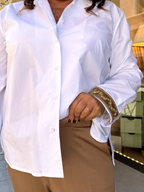 ARMANDA - Pantaloni a sigaretta con risvolto