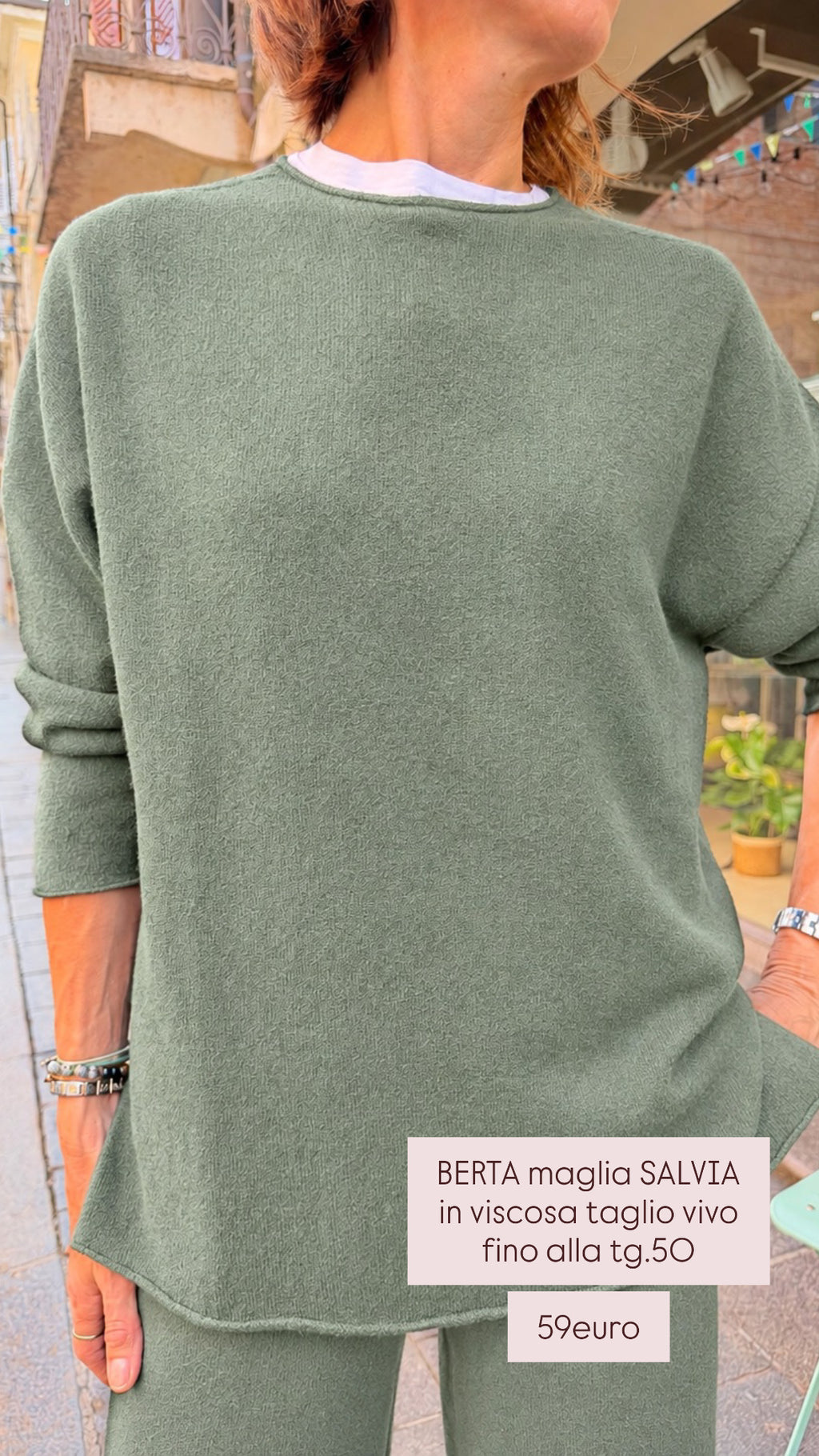 BERTA - Maglia in Viscosa